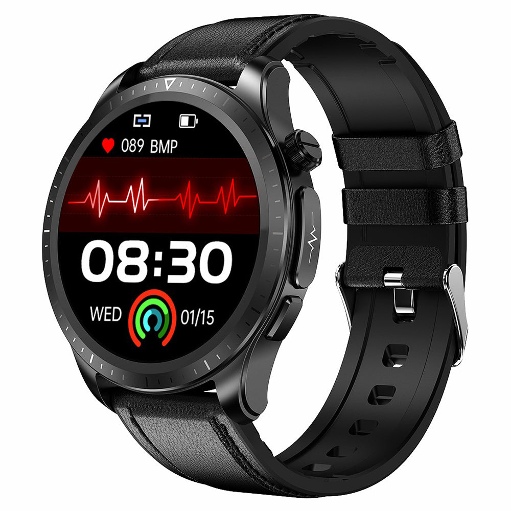 E420 1.39-inch Smart Bracelet Waterproof Fitness Watch ECG PPG Health Watch with Heart Rate Monitoring Leather Strap E420 1.39-inch Smart Bracelet Waterproof Fitness Watch ECG PPG Health Watch with Heart Rate Monitoring Leather Strap